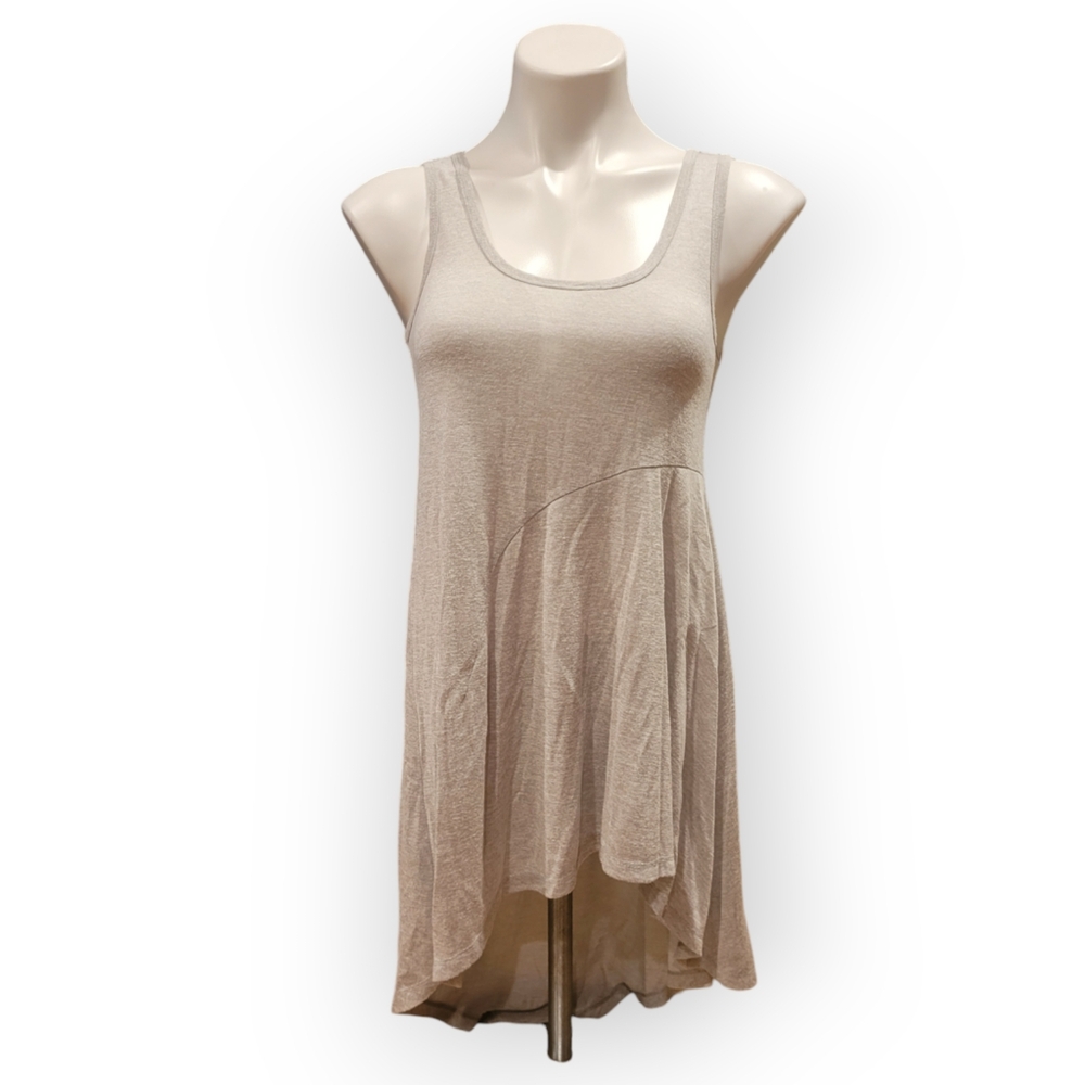 Mystree Womens Small Casual Grey Tank Top Dress